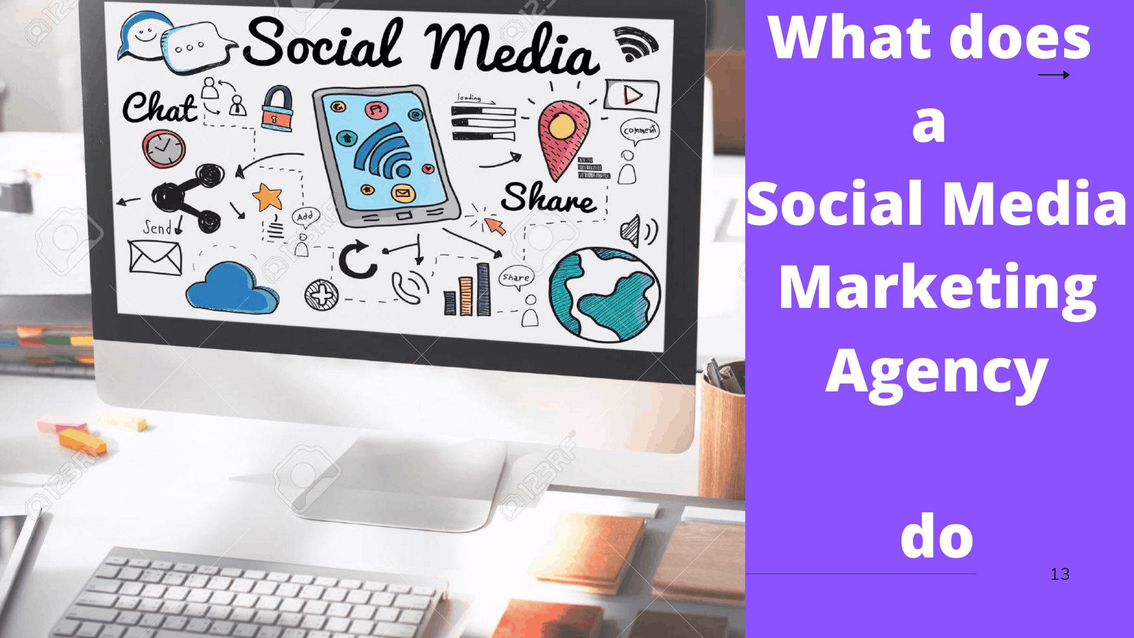 What does a social media marketing agency do
